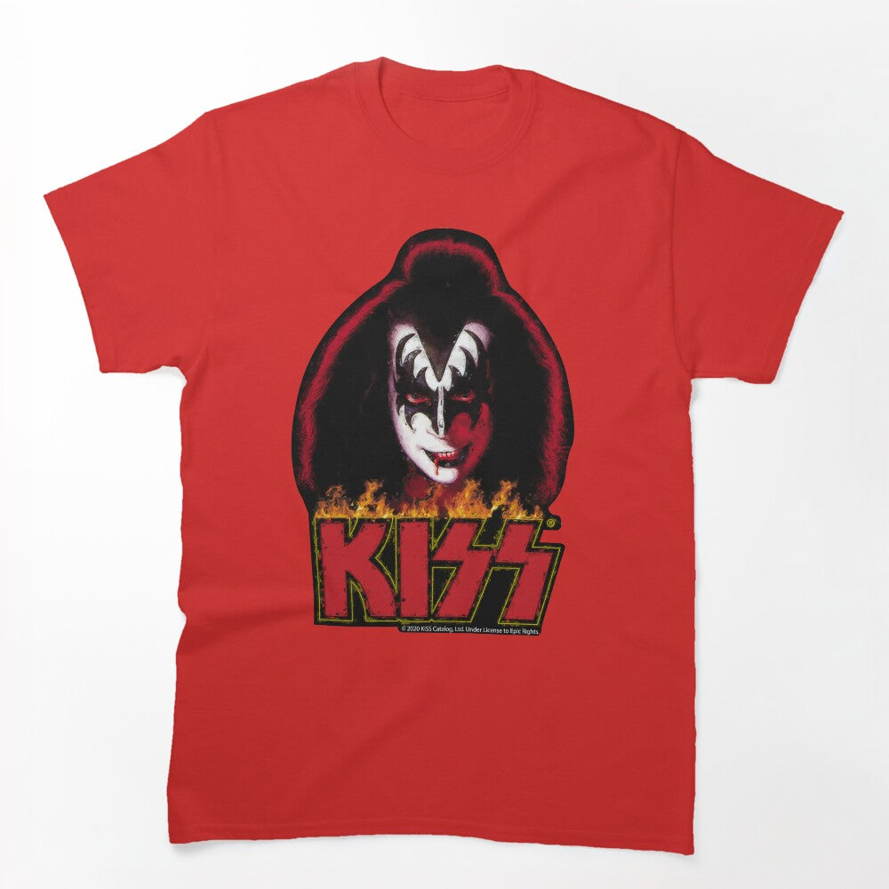 KISS - The Demon Old Painting Stylized Shirt