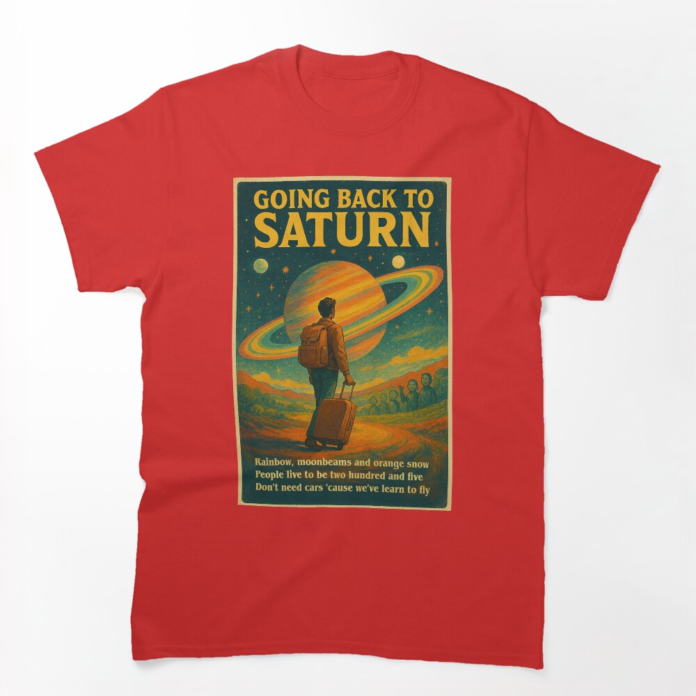 Saturn Stevie Wonder Shirt