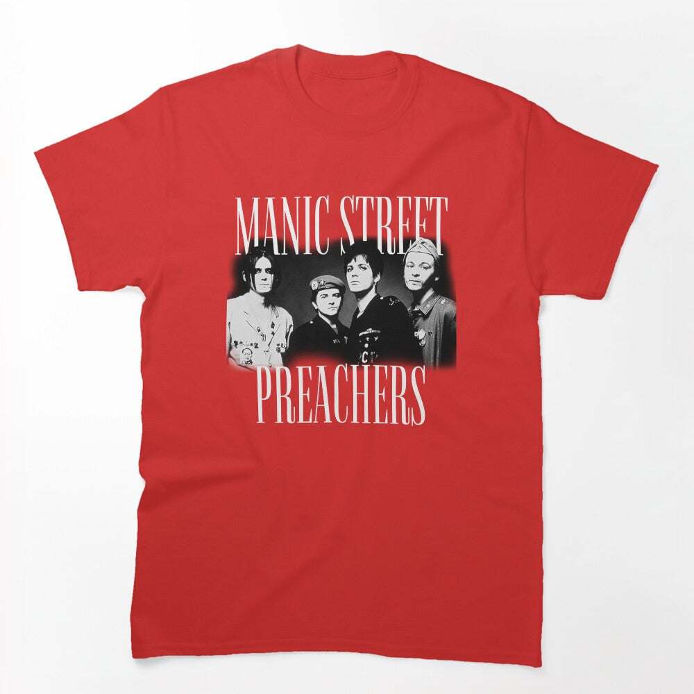 Manic Street Preachers Vintage 90s Welsh Rock Shirt
