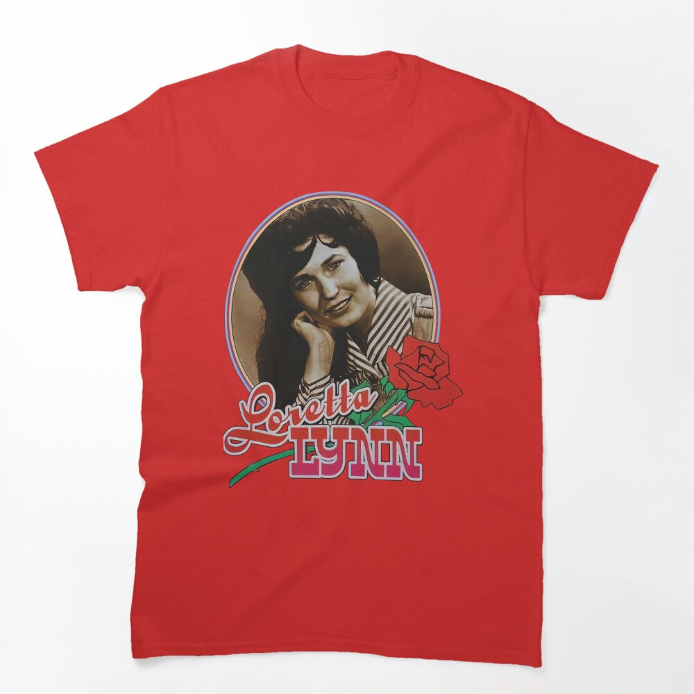 LORETTA LYNN Rose Shirt