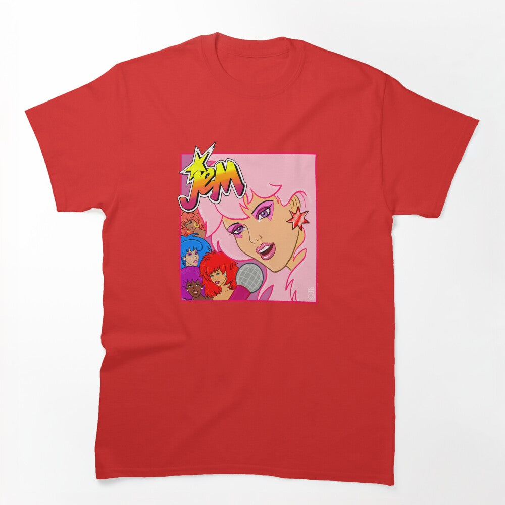 80S Jem And The Holograms Heads Shirt