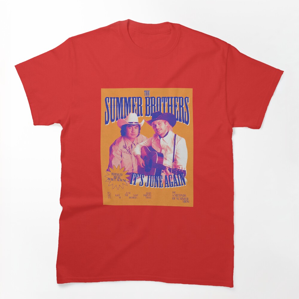 Summer Brothers It's June Again 5SOS Summer Brothers 5 Seconds Of Shirt