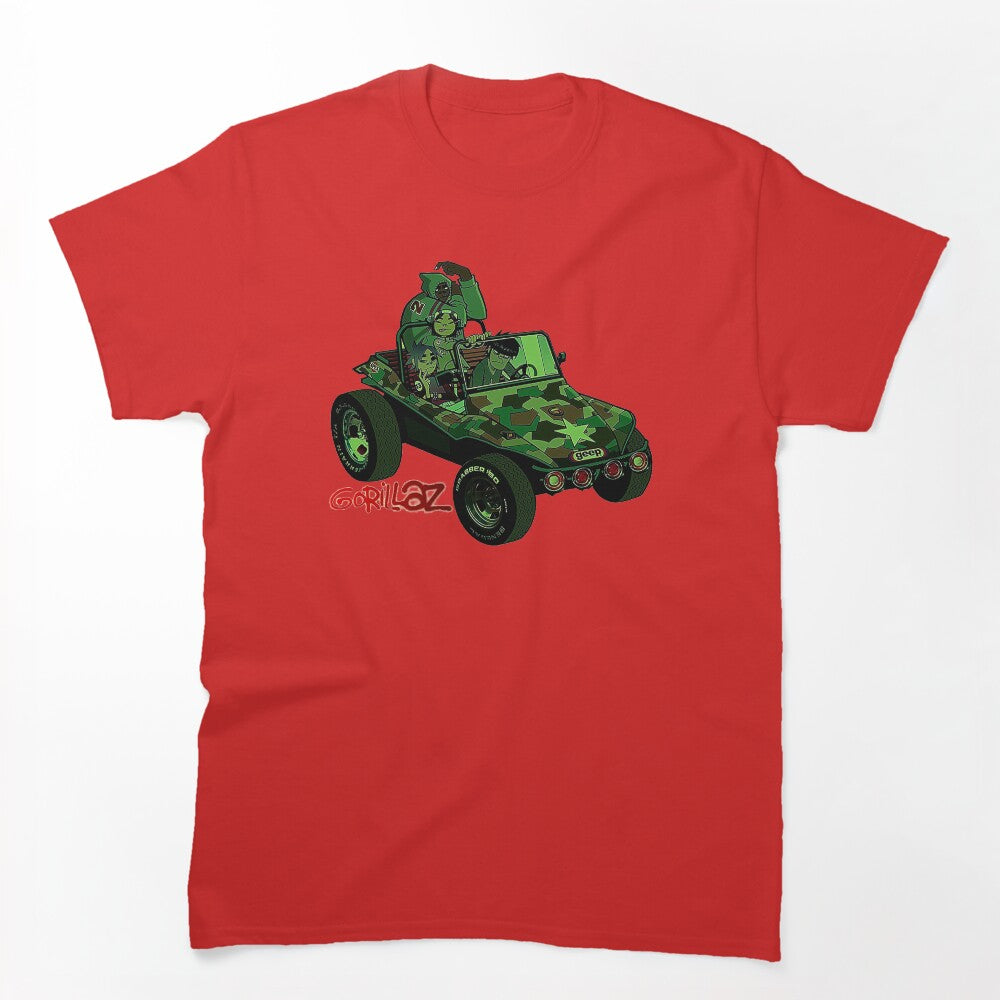 Retro Gorillaz Band Shirt