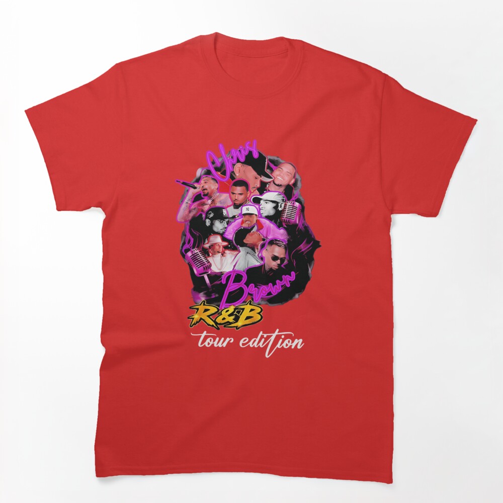Usher Chris Brown 2026 Tour Fan Art Shirt