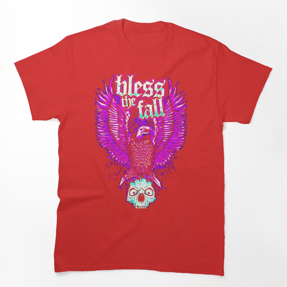 Purple Pink Gradient Wings Alternative Rock Shirt