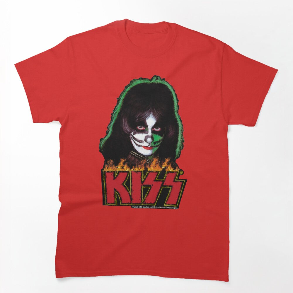 KISS - The Catman Old Painting Stylized Shirt