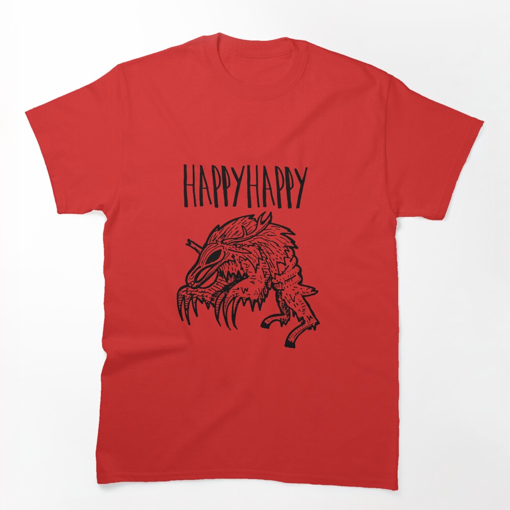 HappyHappy Wendigo Black Shirt