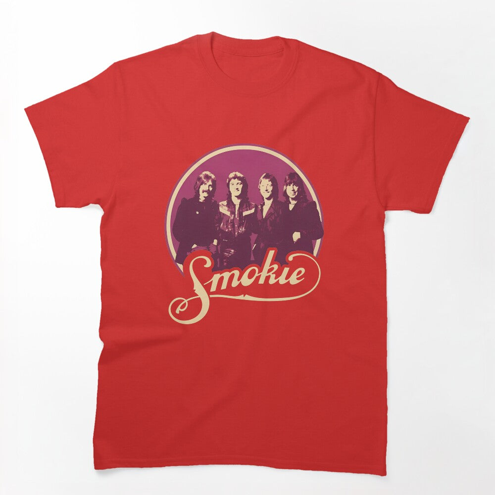 Smokie Band Retro Portrait Shirt