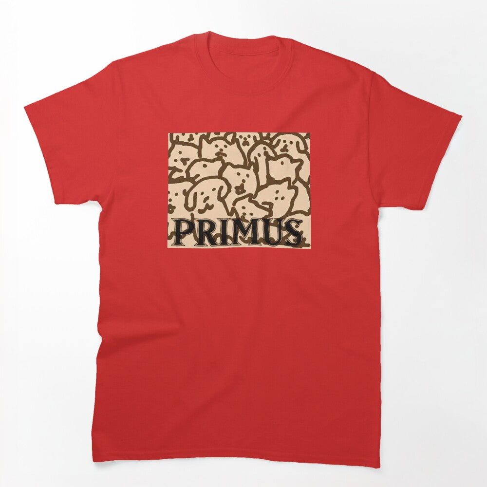 Primus Too Many Puppies 1987 Recording Shirt