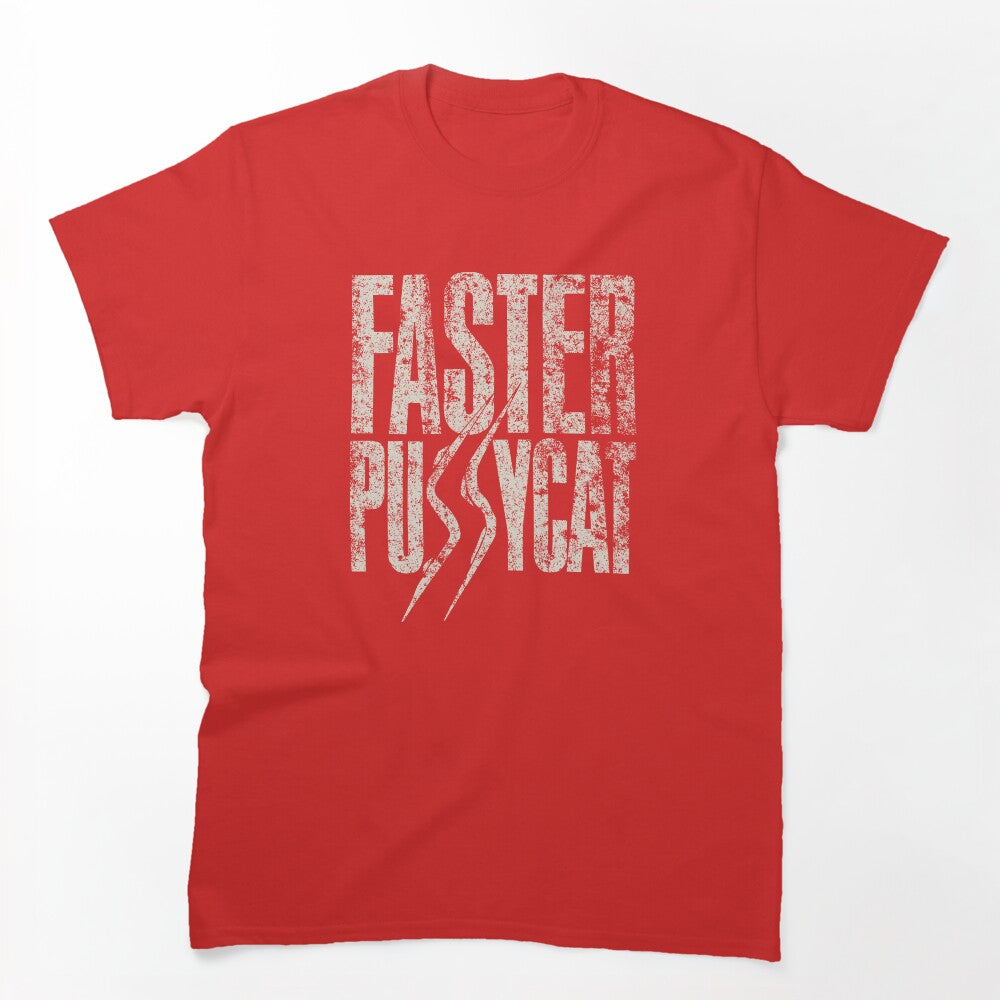 Faster Pussycat Vintage 80s Sleaze Rock Shirt