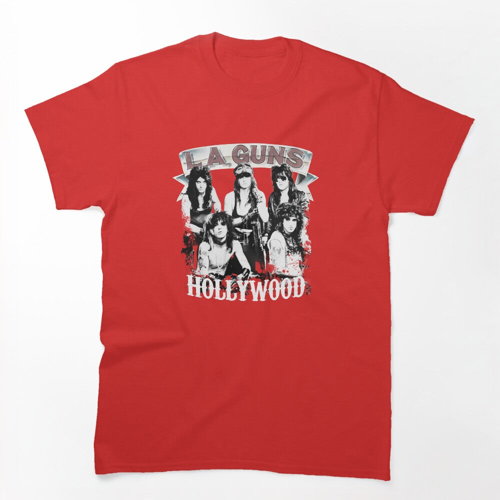 L A Guns Vintage 80s Hollywood Street Rock Shirt