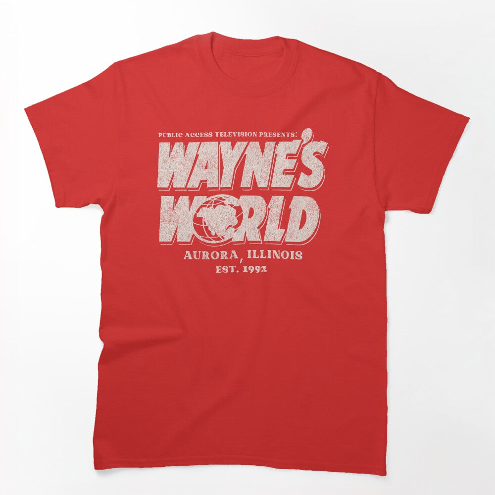 Wayne's World Worn Shirt