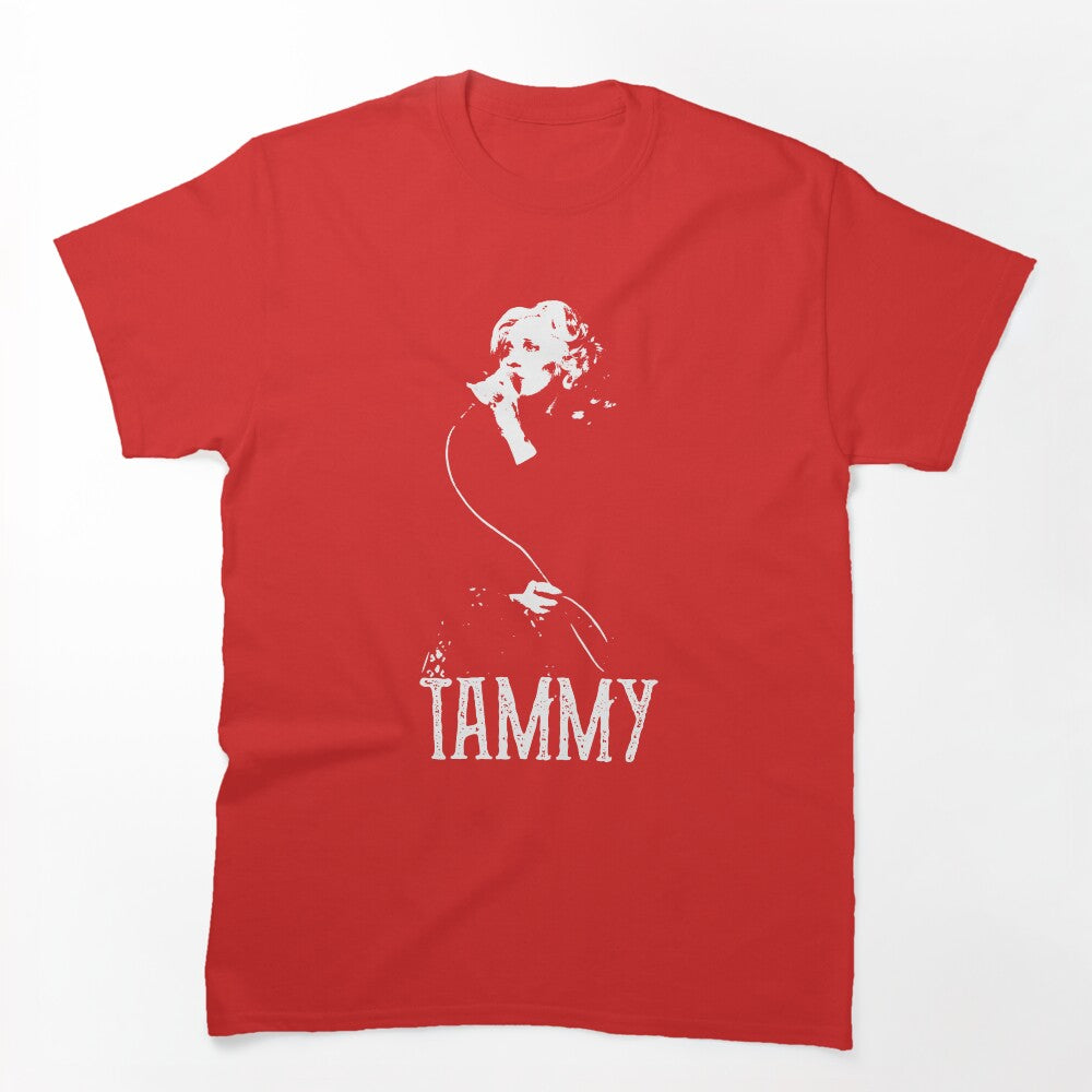 Tammy - White Stencil Shirt