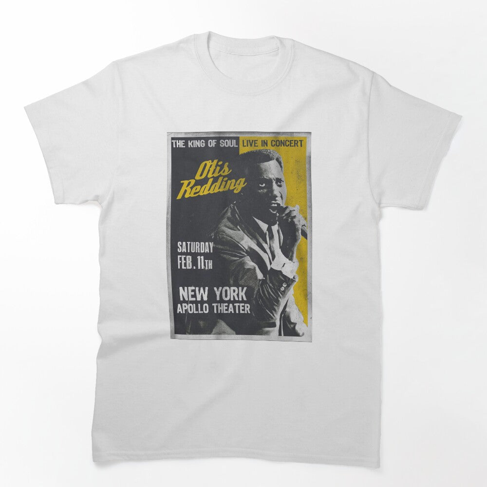 Otis Redding King Of Soul Apollo Theatre Shirt