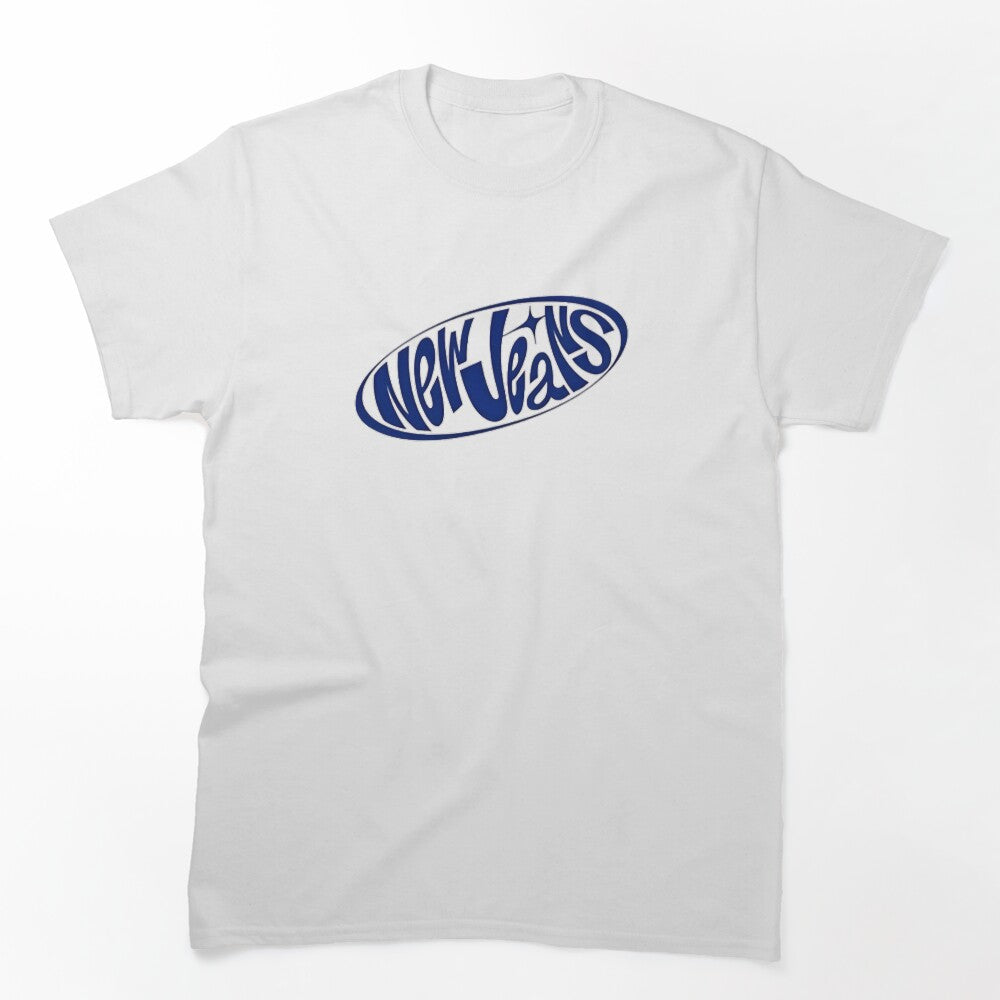 New Jeans Blue Logo Shirt