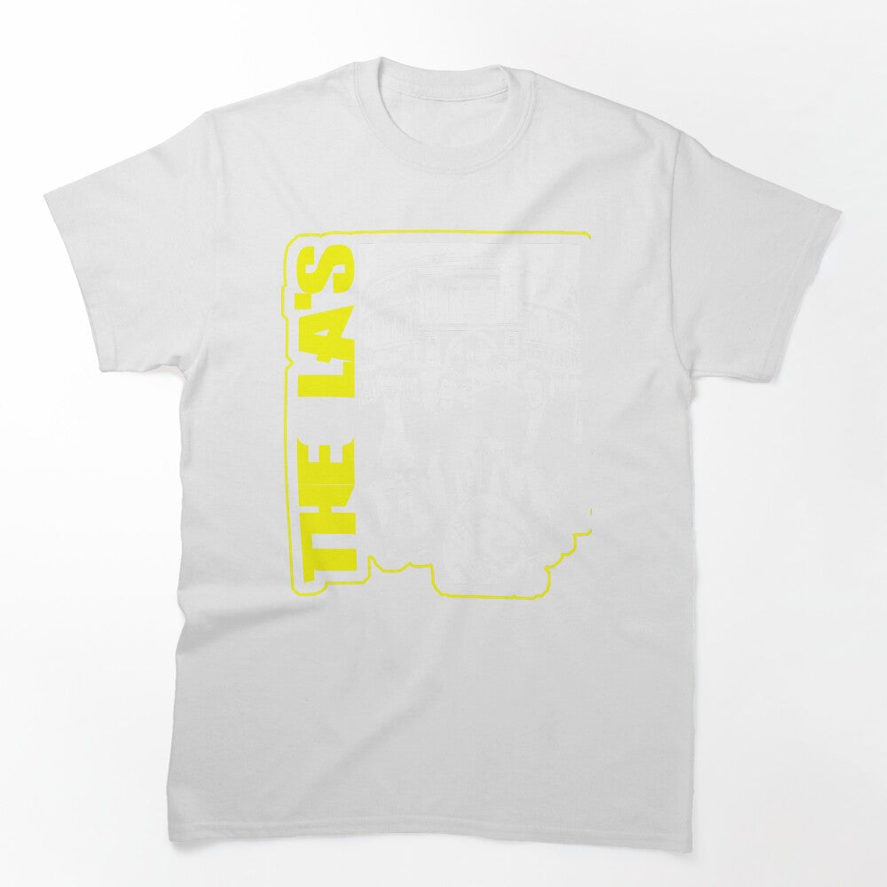The White Sillhouette Of Jangle Pop Band Shirt