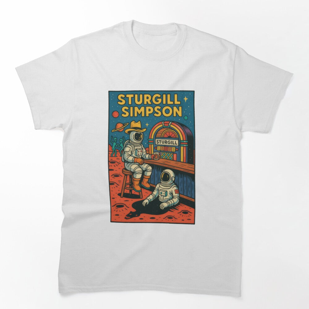 Vintage Outer Space Sturgill Simpson 3486 Shirt