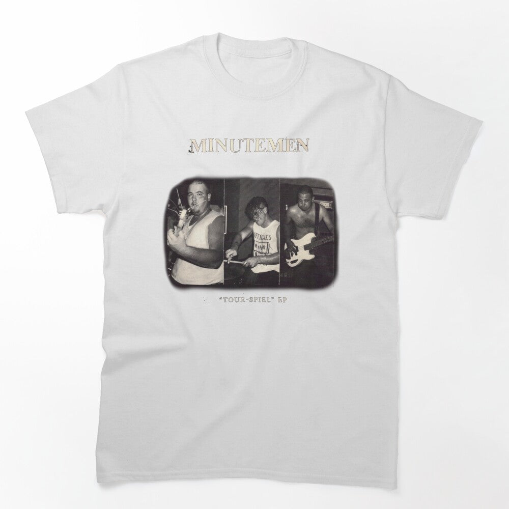Retro Minutemen Punk Band Shirt