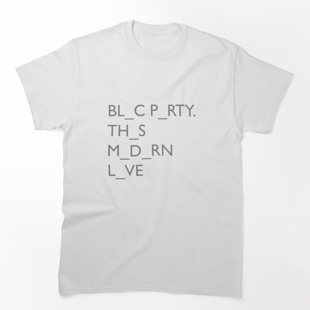 Bloc Party - This Modern Love Shirt