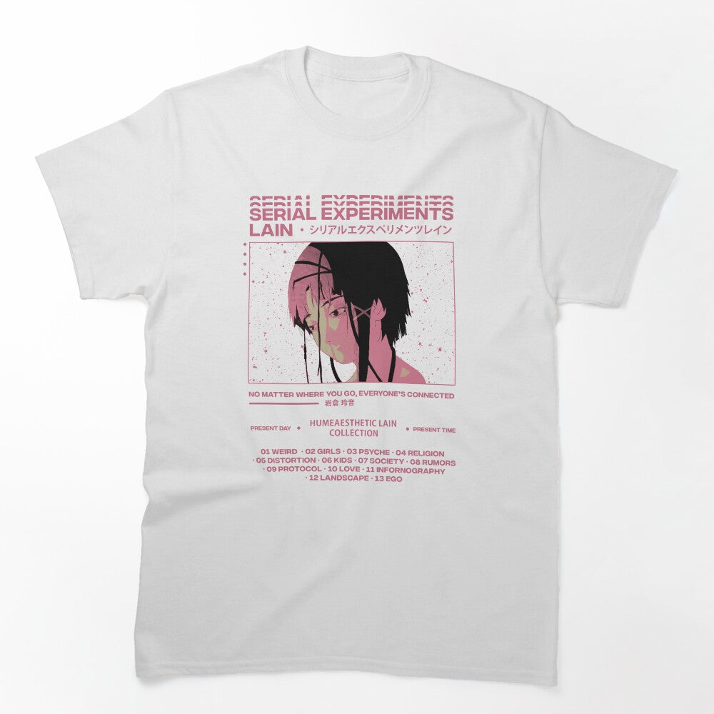 Serial Experiments Lain Aesthetic Shirt