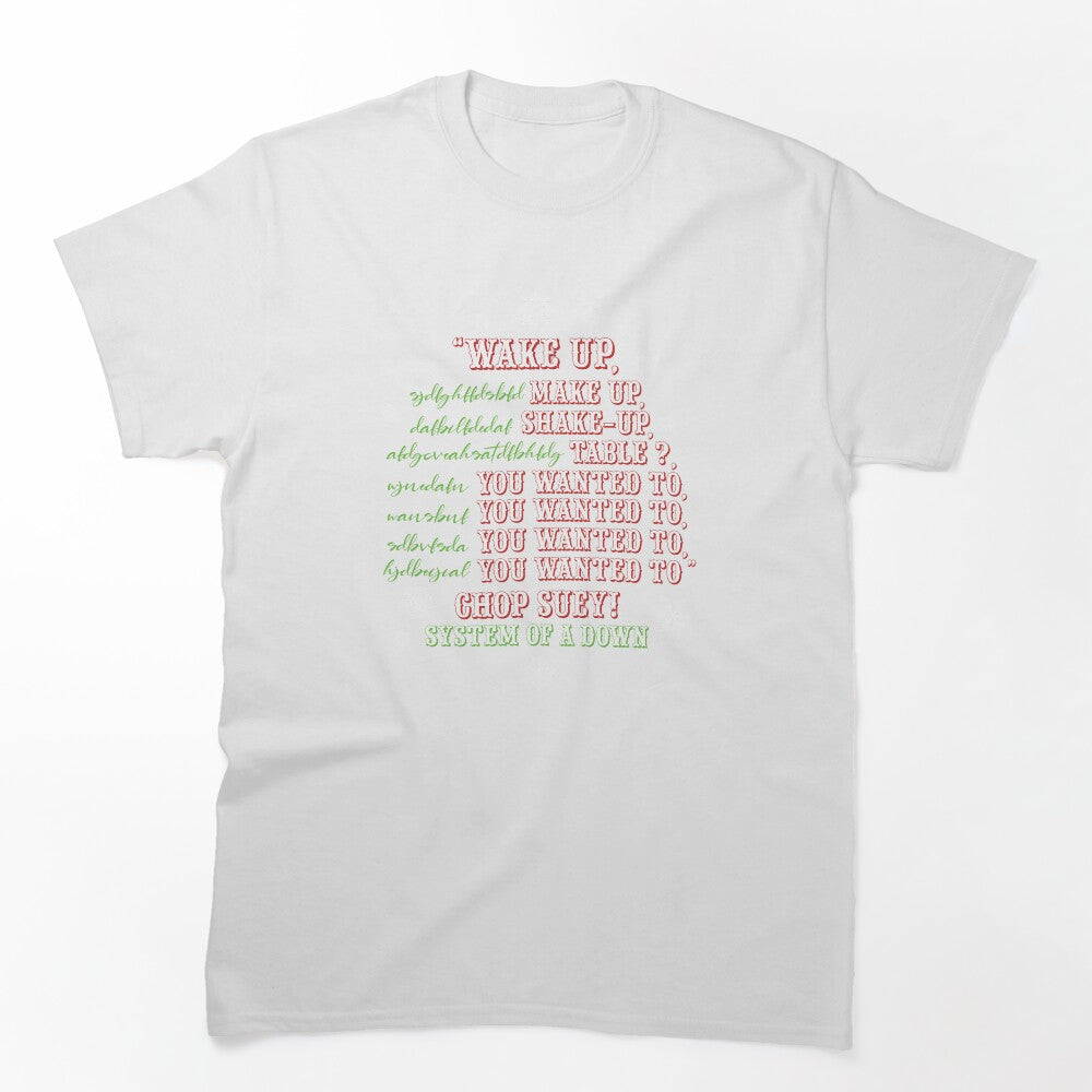 System Of A Down Chop Suey Christmas Version Shirt