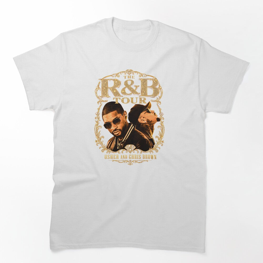 The R&B Chris Brown And Usher Tour Vintage Shirt