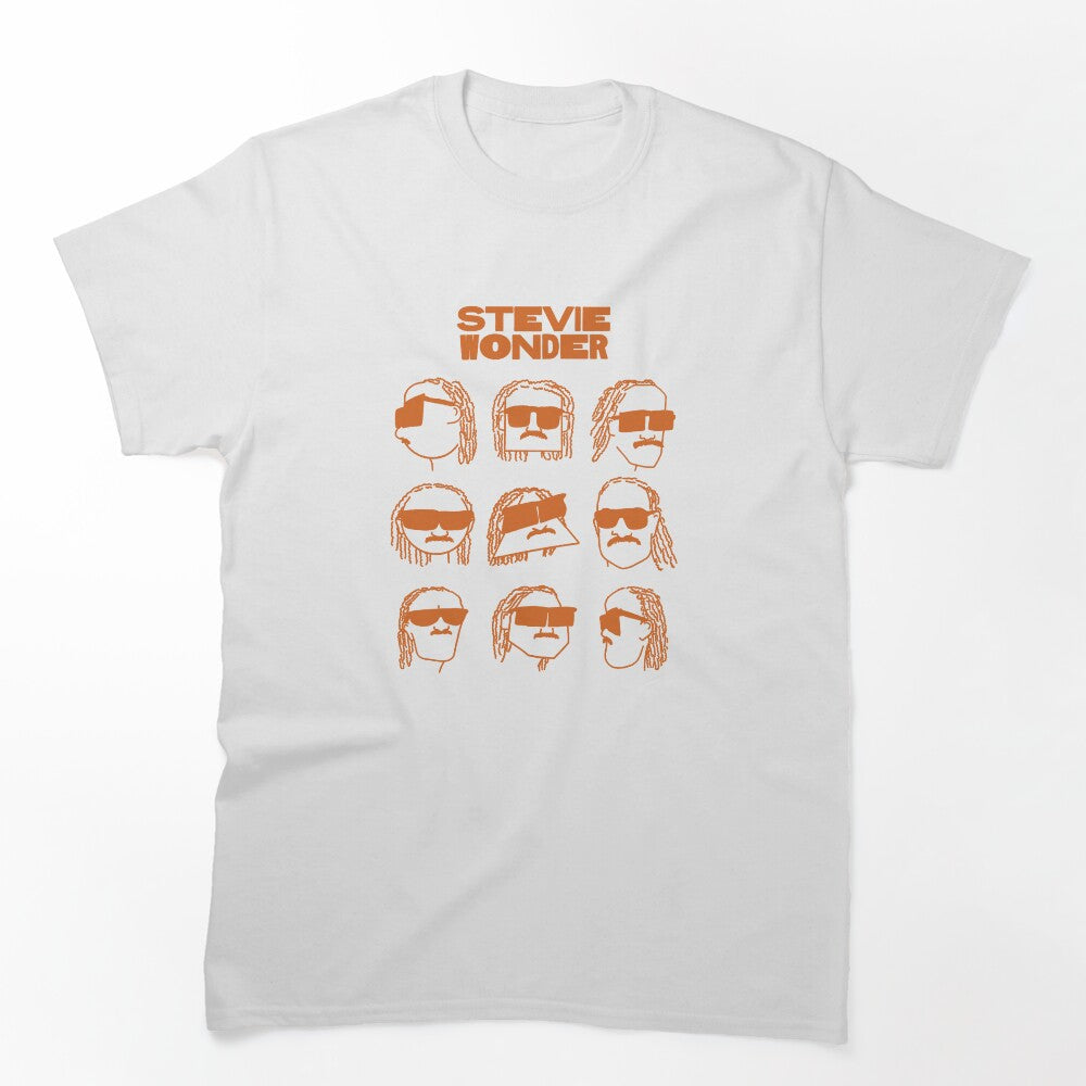 Pattern Face Silhouette Pop Art Shirt