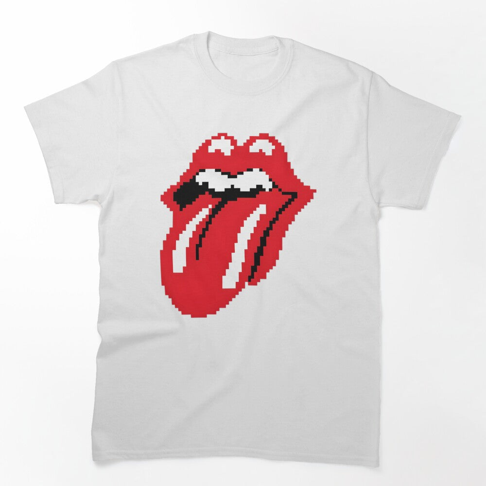 Pixel Art Tongue Shirt