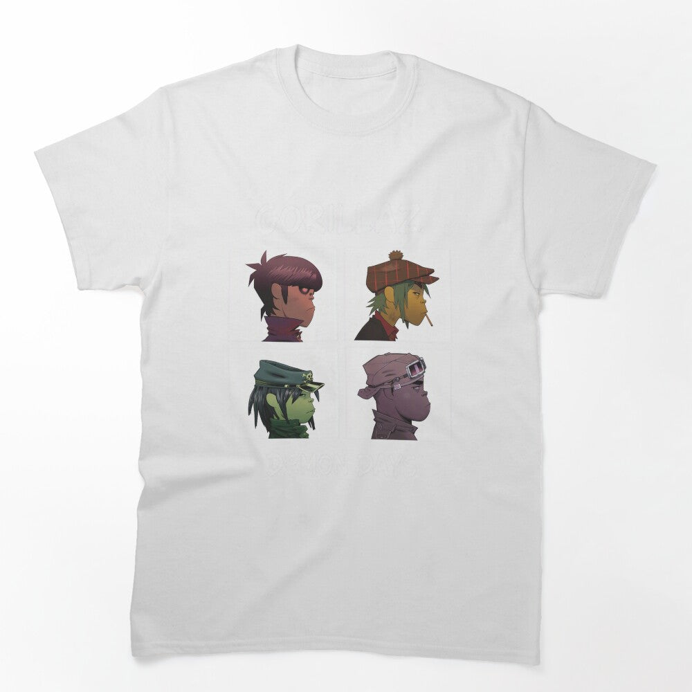 Gorillazs Demons Dayss Album Iconic Band Profile Shirt