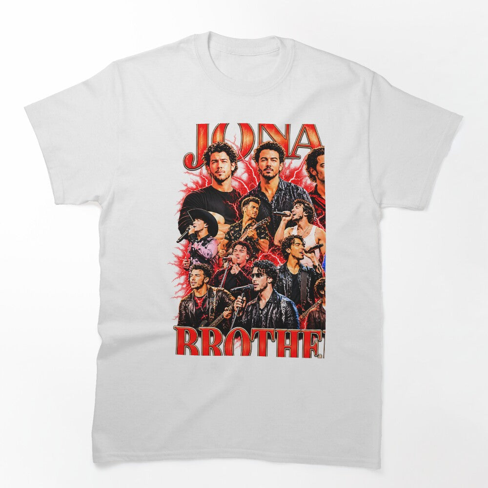 Jonas-Brothers Bootleg Vintage Tour Graphic 90s Style Shirt