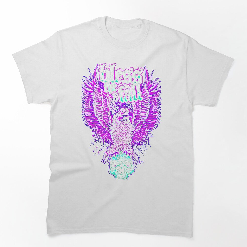 Purple Pink Gradient Wings Alternative Rock Shirt