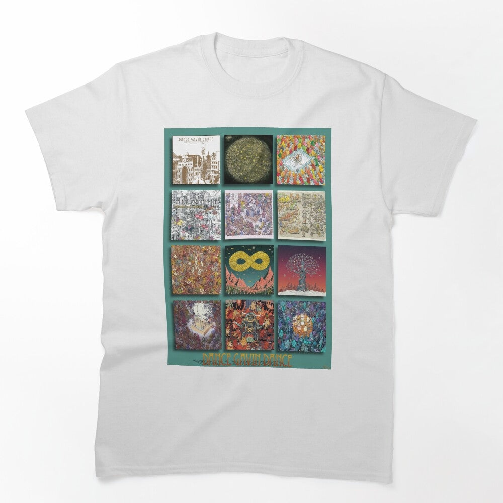 Dance Gavin Dance Album Artworks As A Shirt
