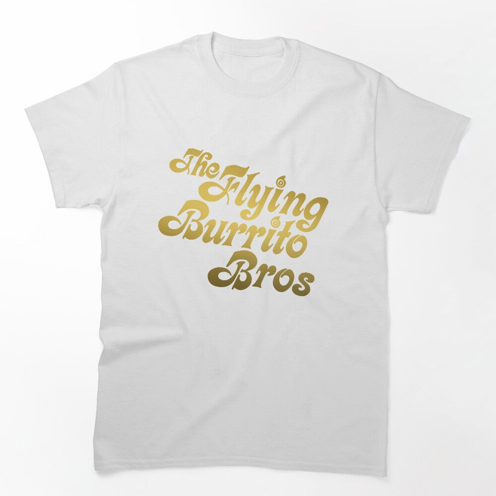The Byrds Mr Tambourine - The Flying Burrito Bros Text Shirt