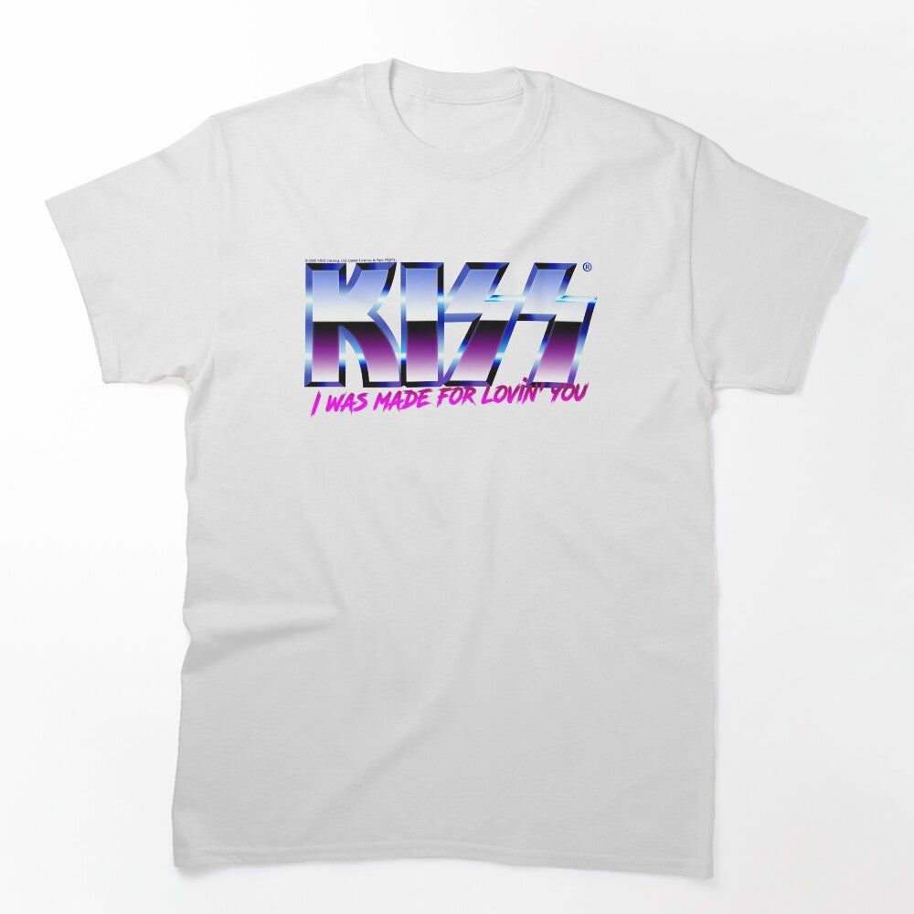 KISS - I Was Made For Lovin'you - Chrome Shirt