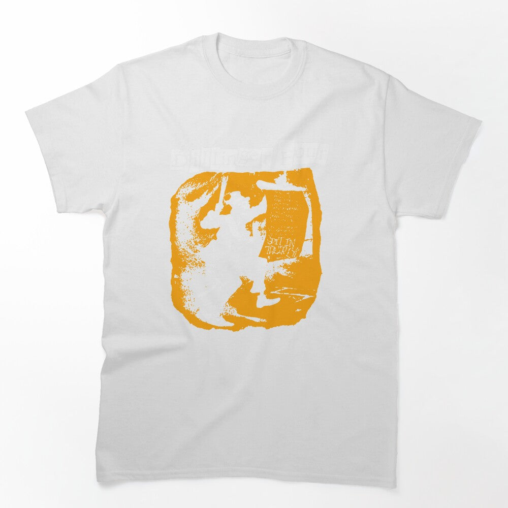 Orange Silhouette Melodic Hardcore Band Shirt
