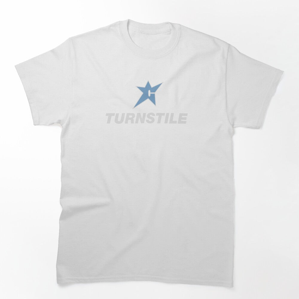 Turnstile Carpet Company Blue Shirt