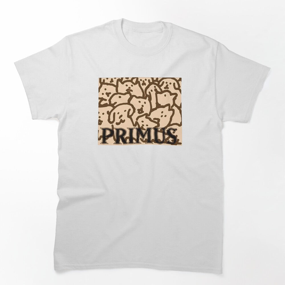 Primus Too Many Puppies 1987 Recording Shirt
