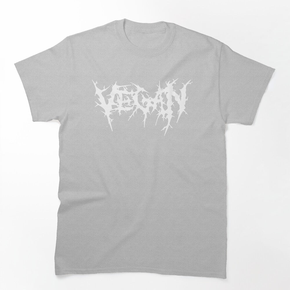 VEGAN Death Metal Style Logo Shirt