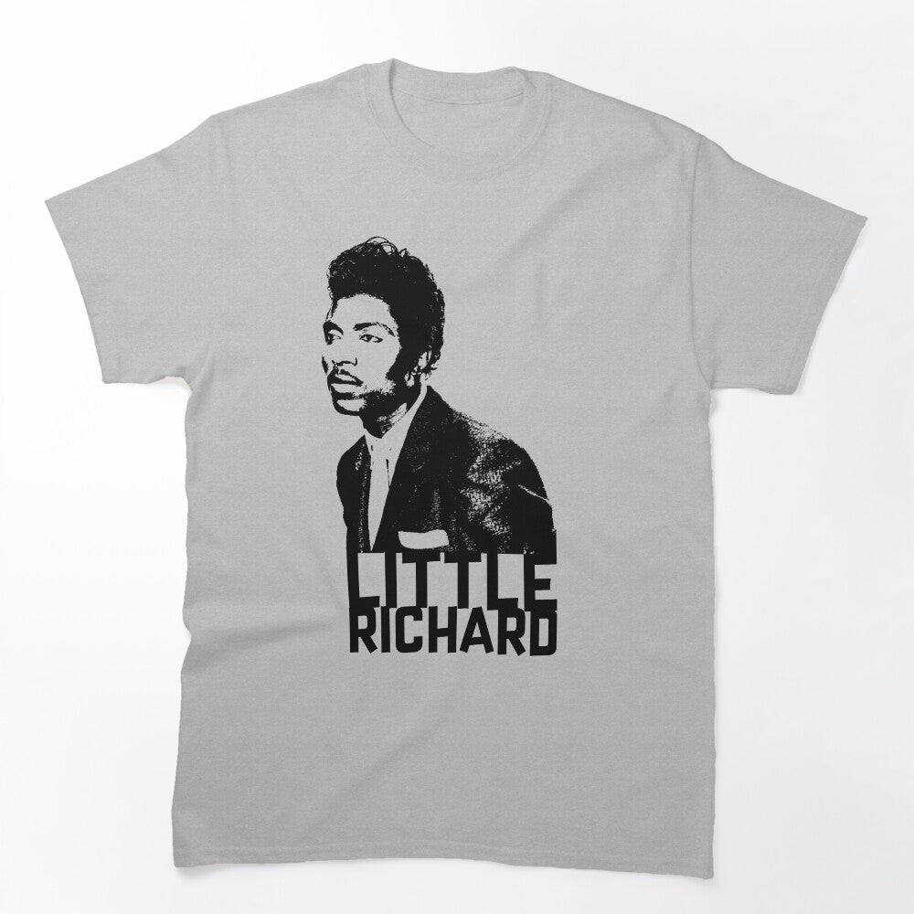 Little Richard - Black Stencil Shirt