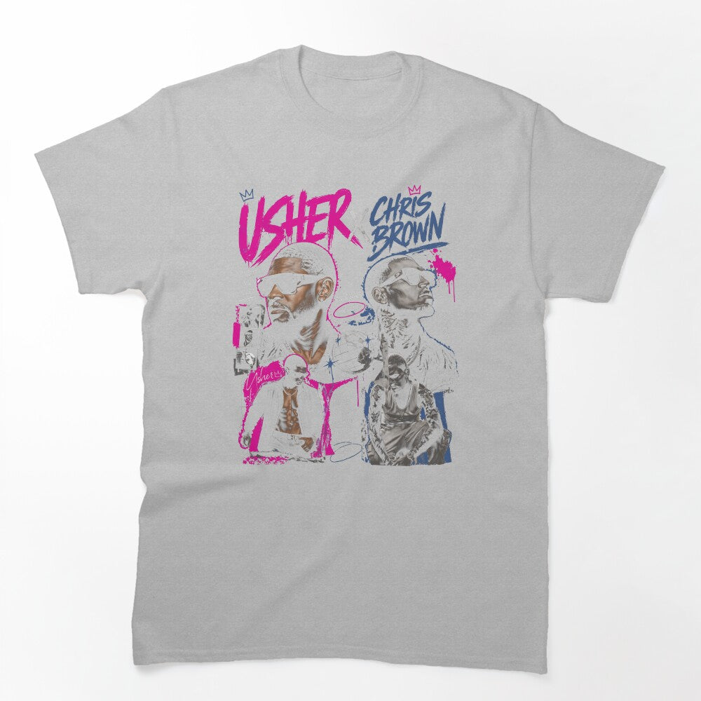 Usher Chris Brown Raymond & Brown R&B Tour 2026 Shirt
