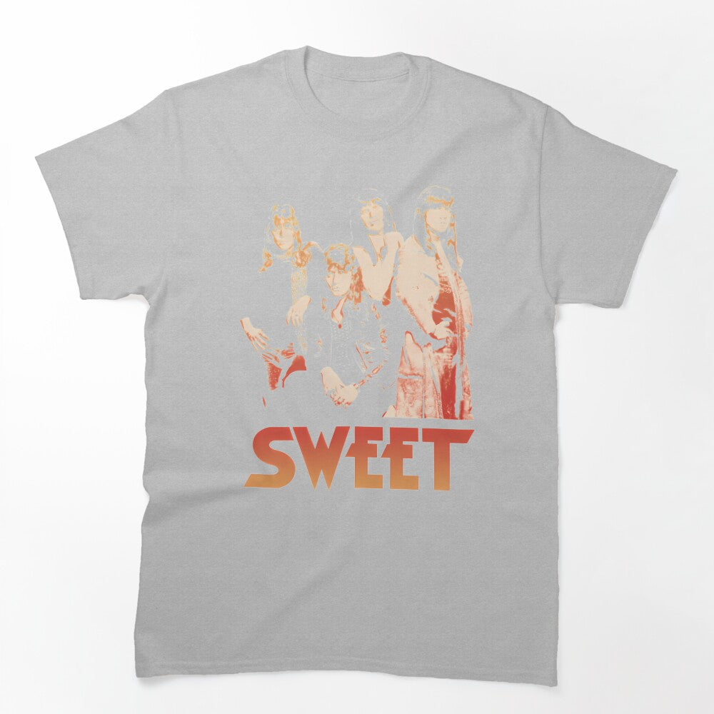 Four Long Haired Rock Musicians Posing Together Shirt