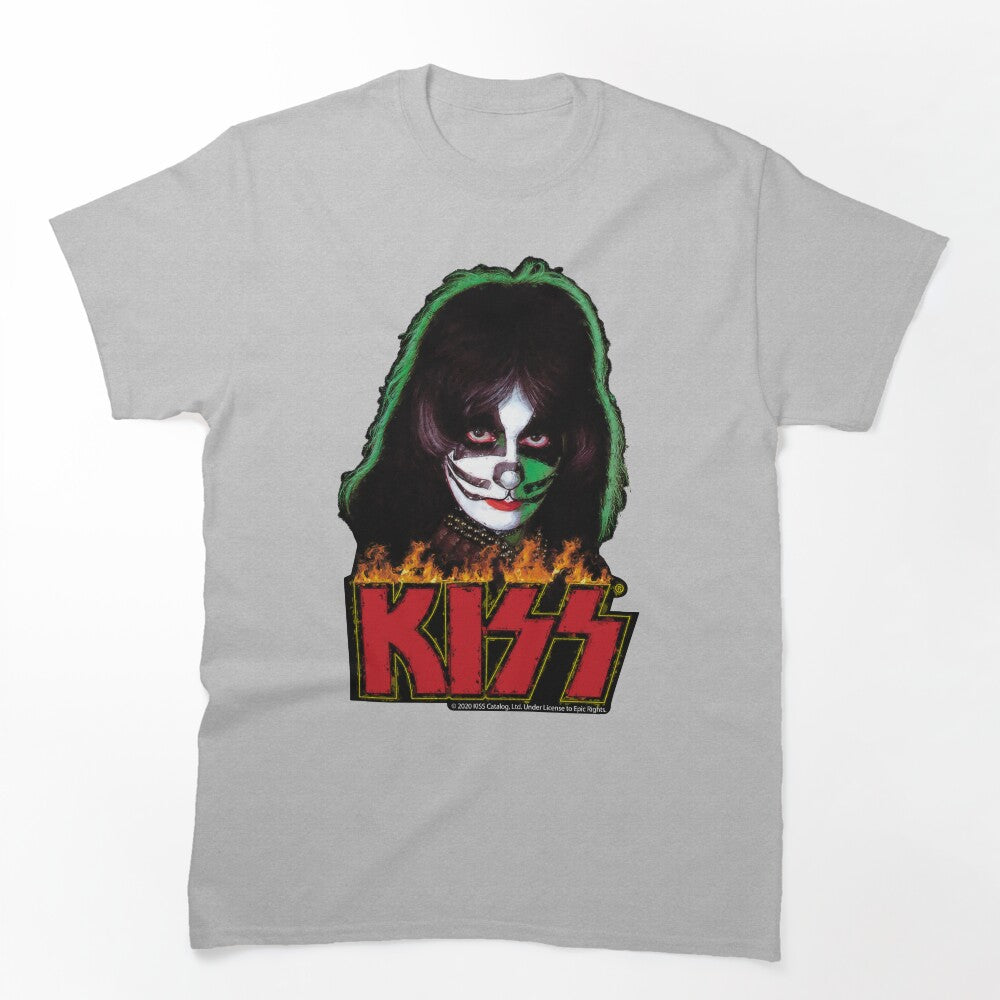 KISS - The Catman Old Painting Stylized Shirt