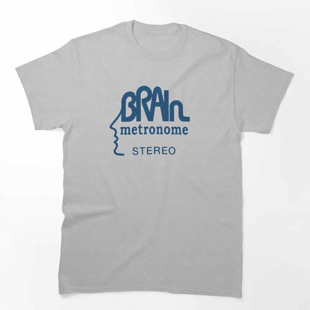 Brain Records Krautrock Blue Shirt