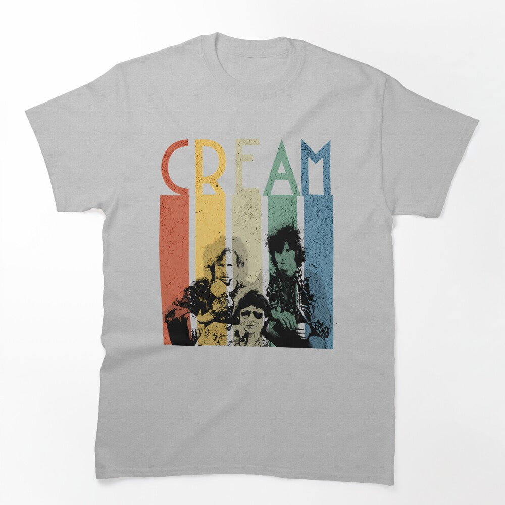 Cream Band Retro Shirt