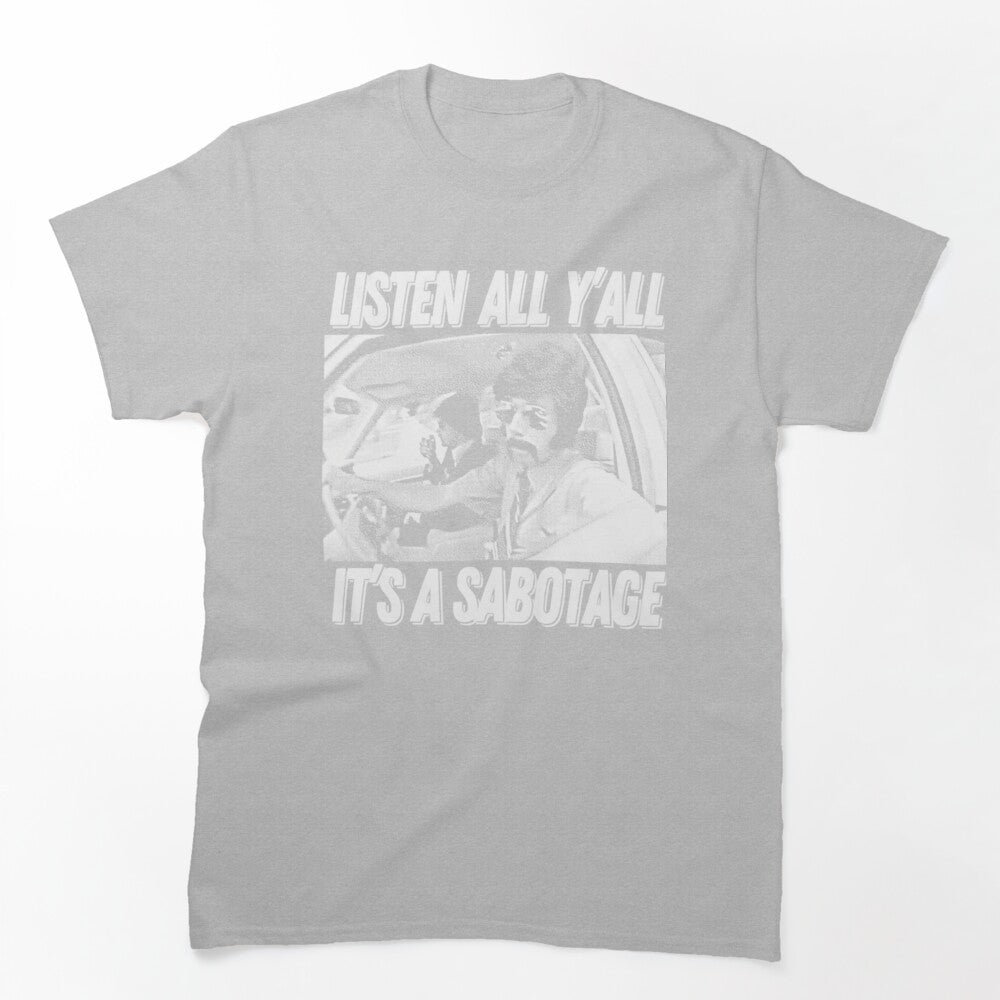 Sabotage Boutique Beastie Boys Old Style Fan Art Shirt