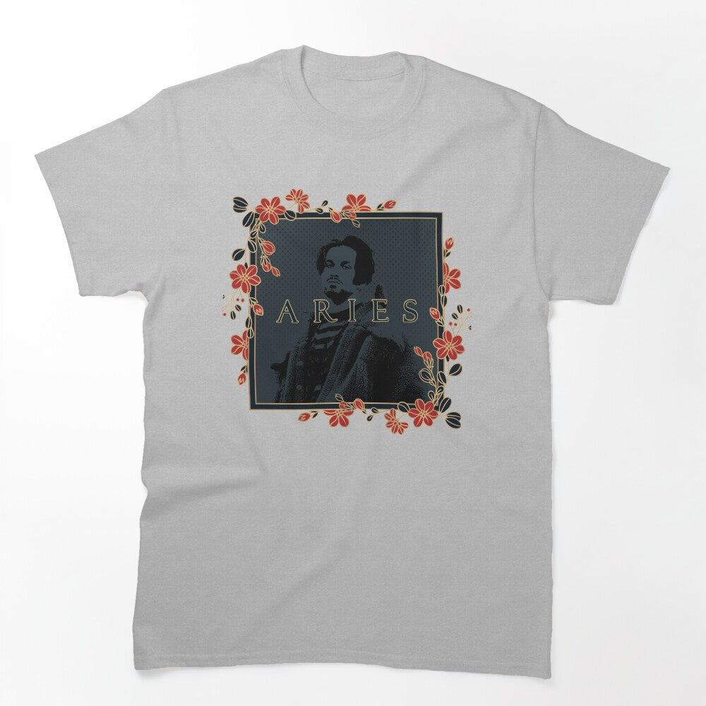 Aries Floral Portrait Shirt