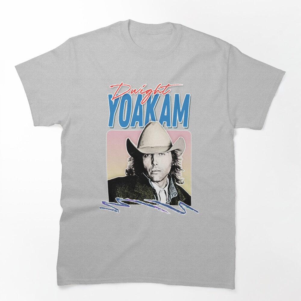 Dwight Yoakam 80s Styled Retro Design Shirt