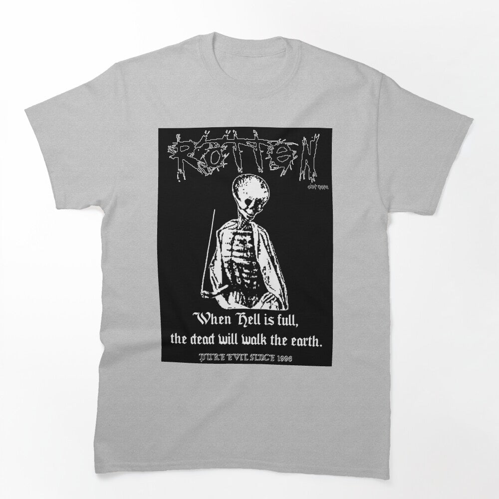 Rotten Dot Com Rotten Com Design Macabre Skeleton Morbid Shirt