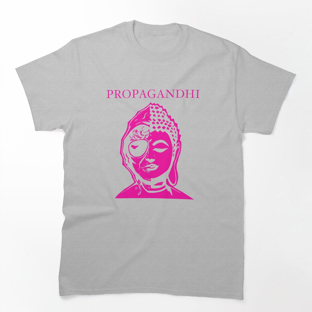 Pink Silhouette Style Melodic Hardcore Band Shirt