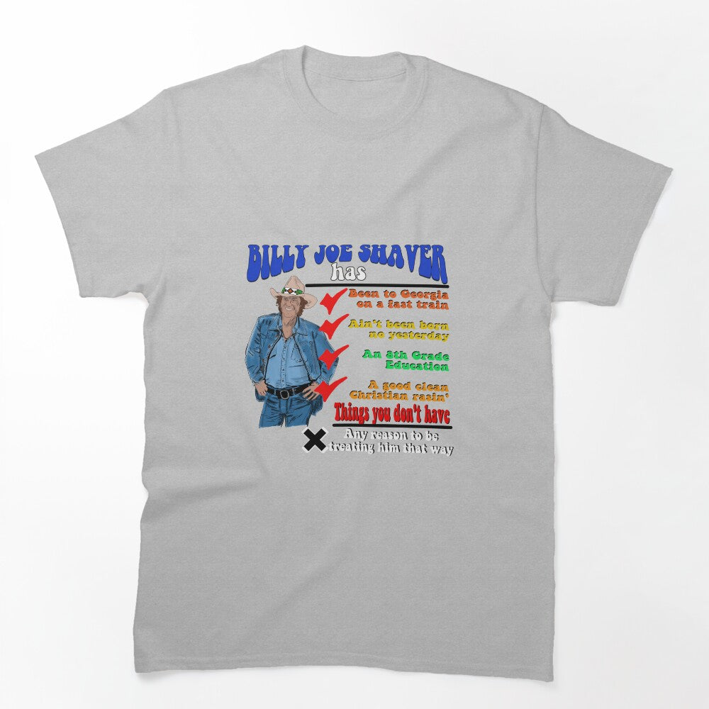 Billy Joe Shaver Has Shirt